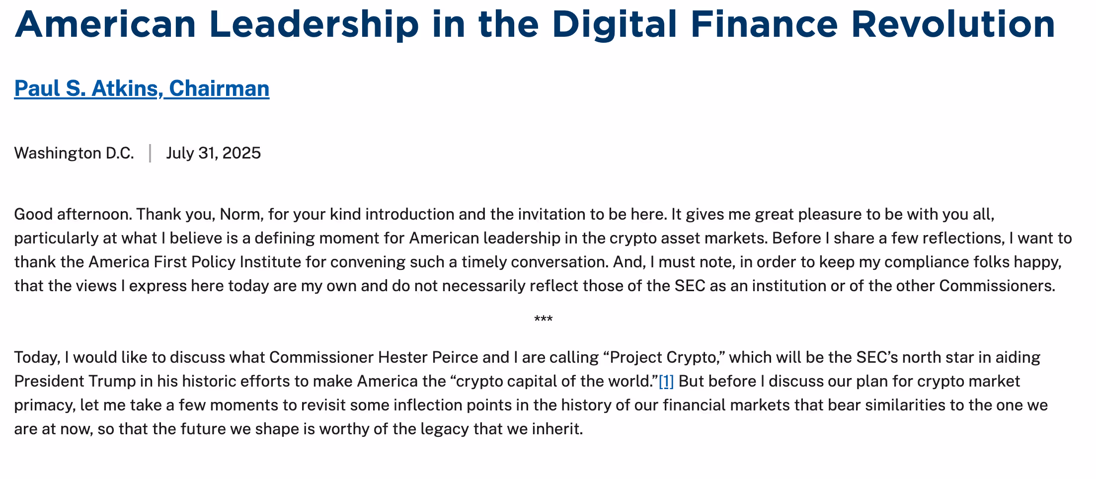 SEC's Project Crypto clears the path for TradFi to jump into DeFi. Now, security is the only hurdle.